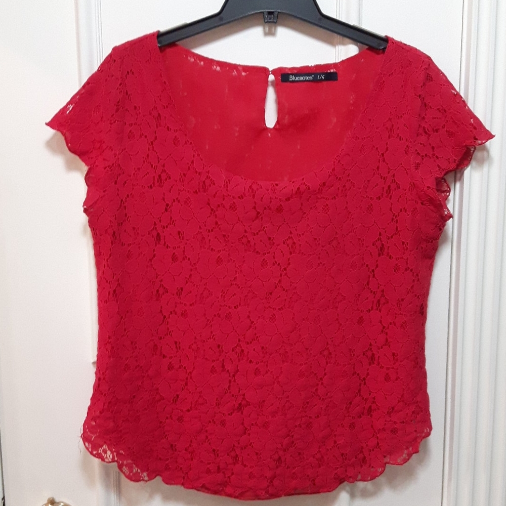 🛍 lace blouse